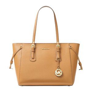 Michael Kors Voyager Multicunction Carryall Leather Tote